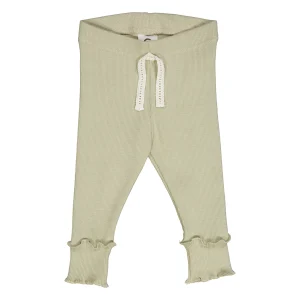 Müsli - rib legging - desert green