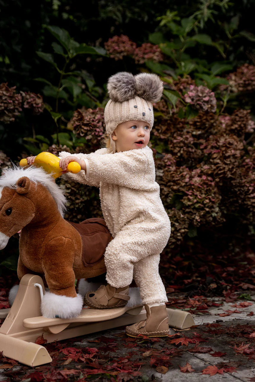 Riffle Amsterdam - onesie Teddy - offwhite - Afbeelding 4