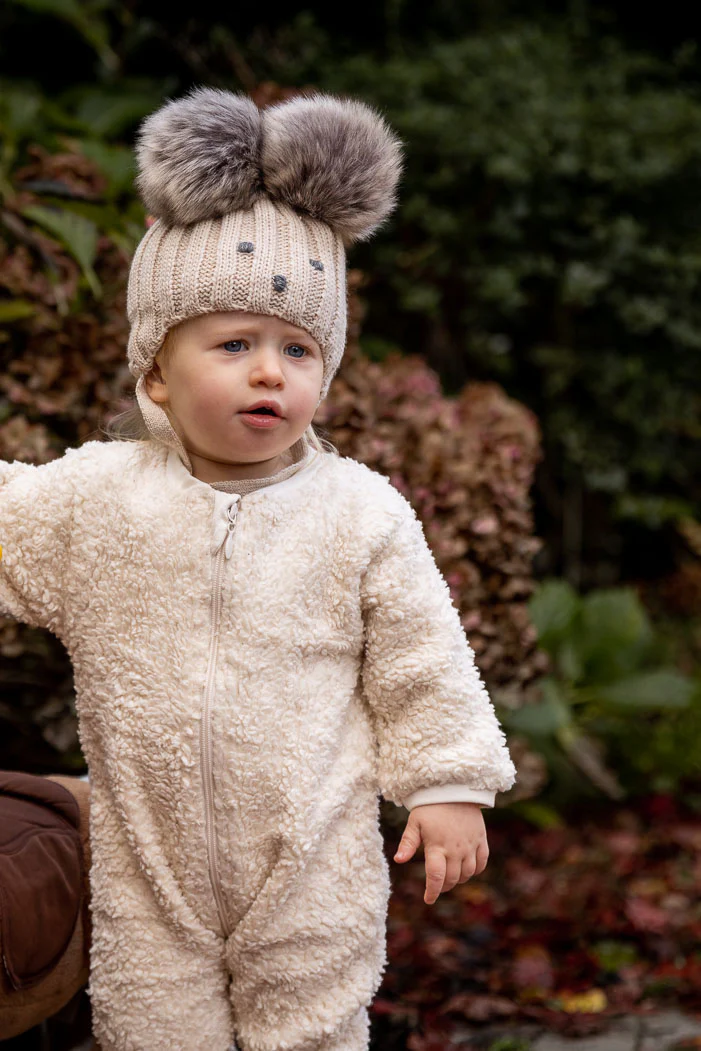 Riffle Amsterdam - onesie Teddy - offwhite - Afbeelding 5