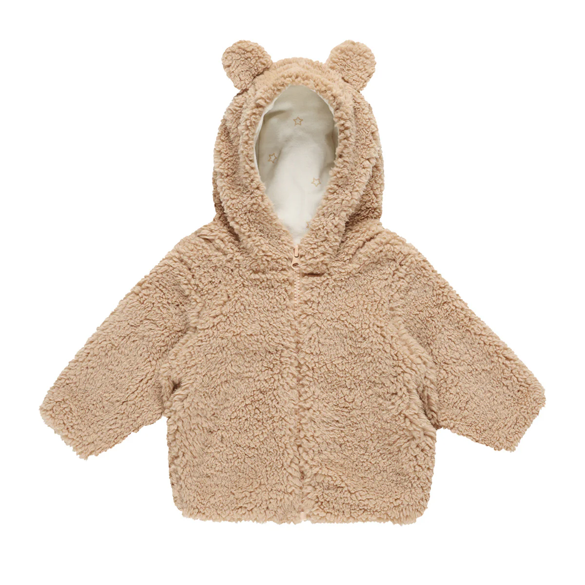 Quincy Mae - bear jacket - beige - Afbeelding 2