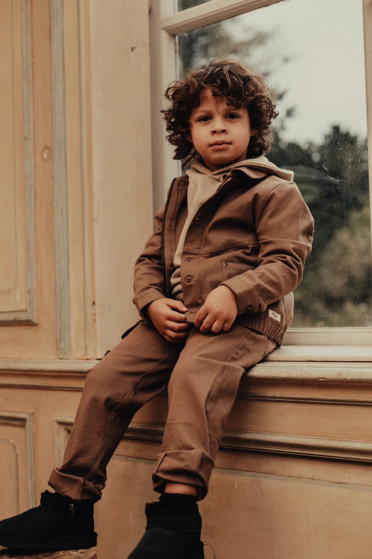 Baje Studio - pants Bercher - brown cacao - Afbeelding 4