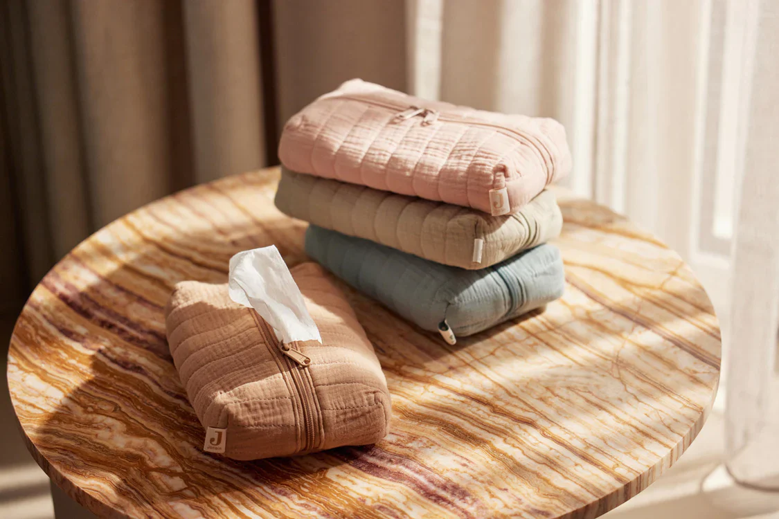 Jollein - billendoekjes etui - biscuit - Afbeelding 3