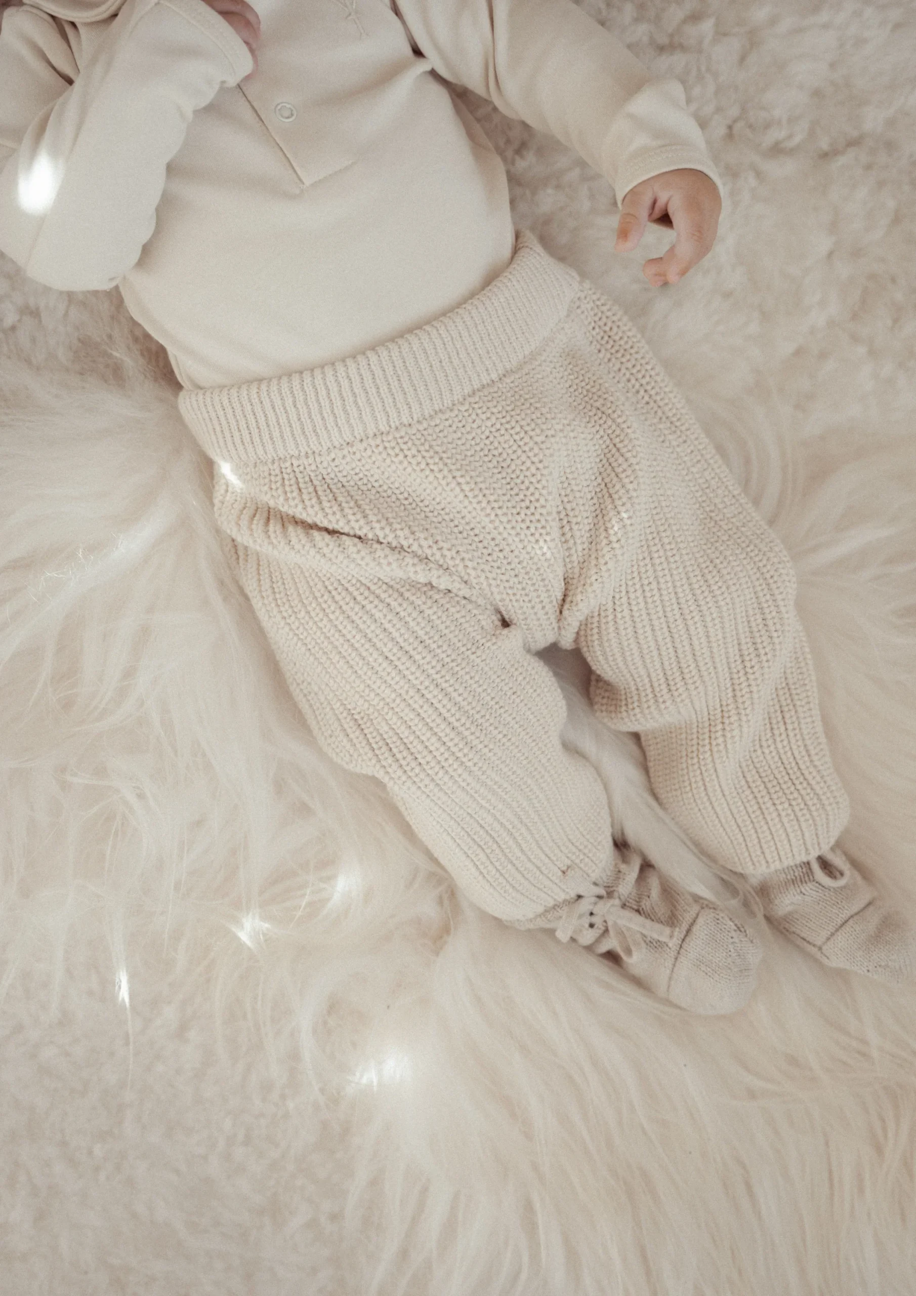 Two You Label - knitted baby pants Billy - beach - Afbeelding 3