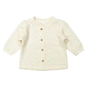 Riffle Amsterdam - blouse Cleo - woven white embroidery