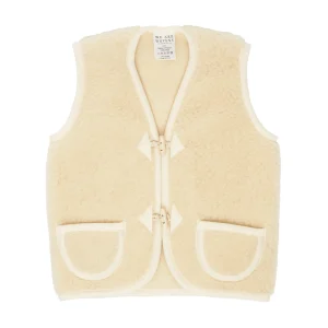 We Are Wovens - bodywarmer Flat White