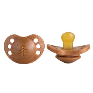 Skogen Baby - fopspeen bok anatomisch (platte speen) - 2 stuks