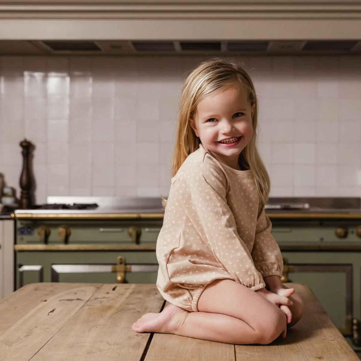 UAUA - bubble romper - rosa flora - Afbeelding 4