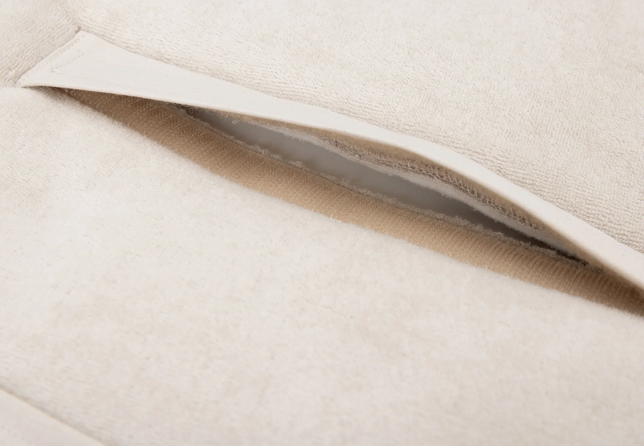 Jollein - buggy/wandelwagen inlegger badstof - nougat - Afbeelding 4