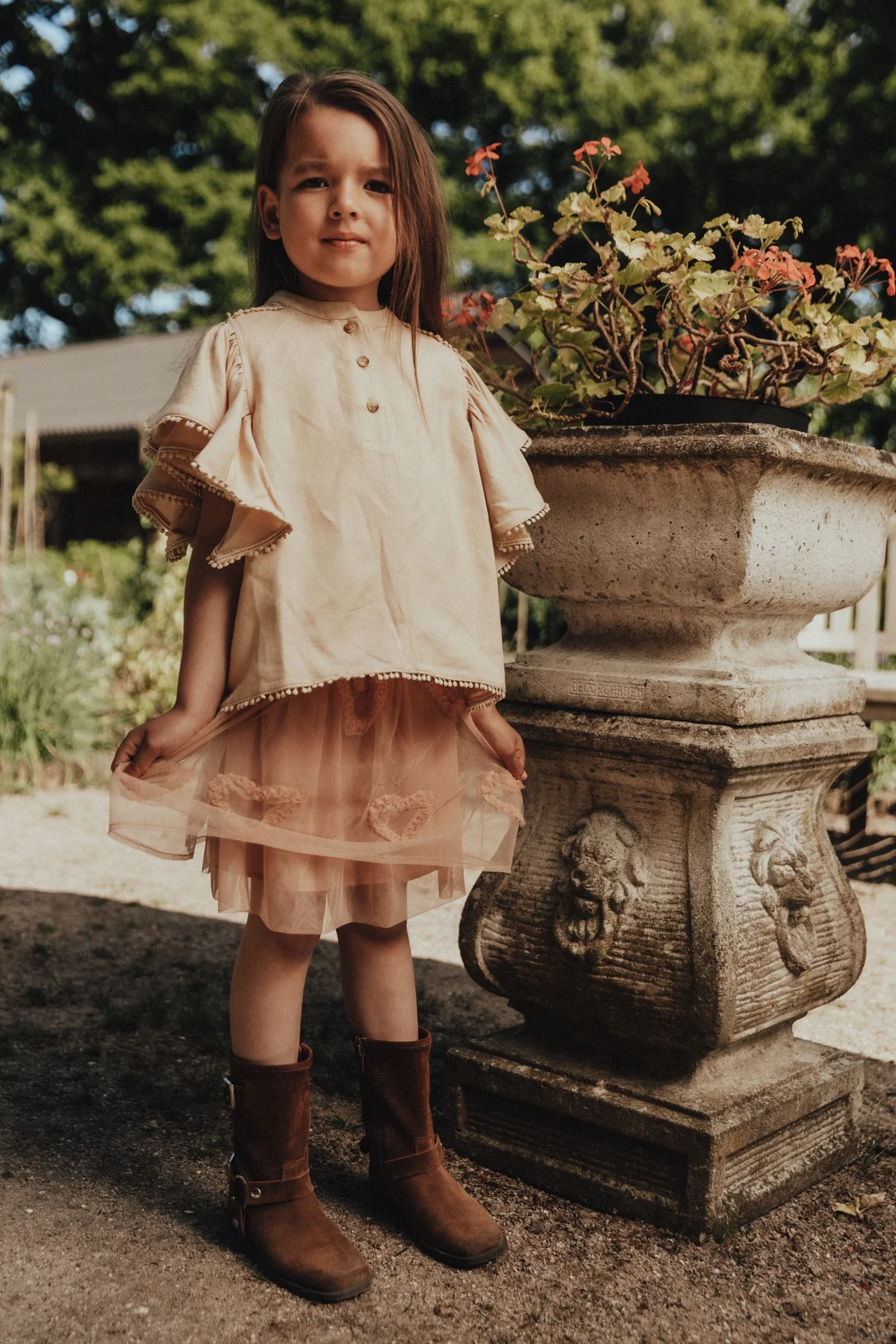 Baje Studio - skirt Cadeira - rose cafe - Afbeelding 3