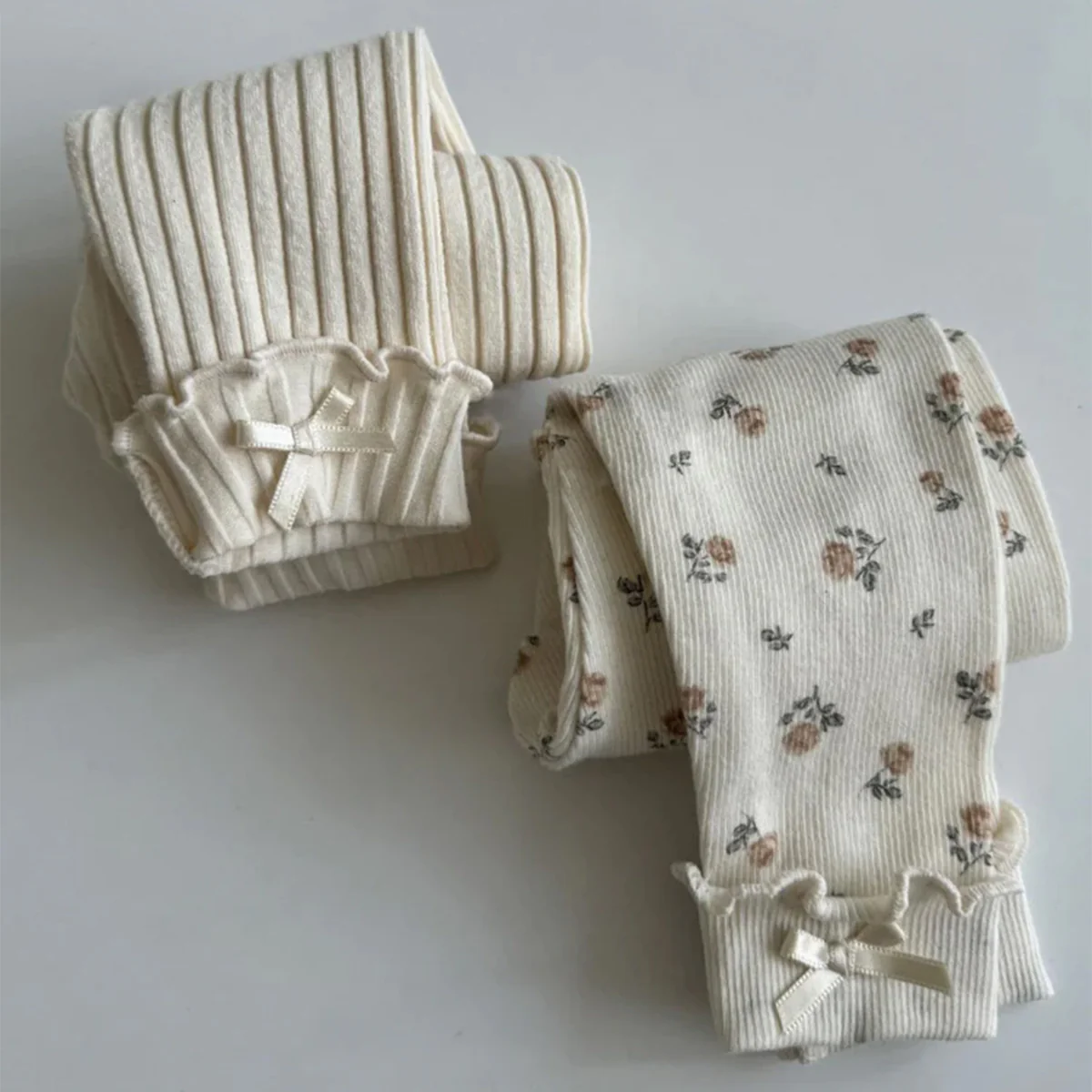 Camellia legging - flower ivory - Afbeelding 3