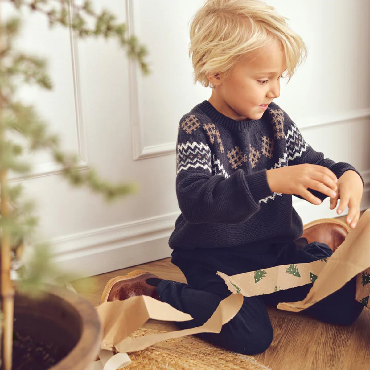 Müsli - corduroy chino pants - mystery blue - Afbeelding 3