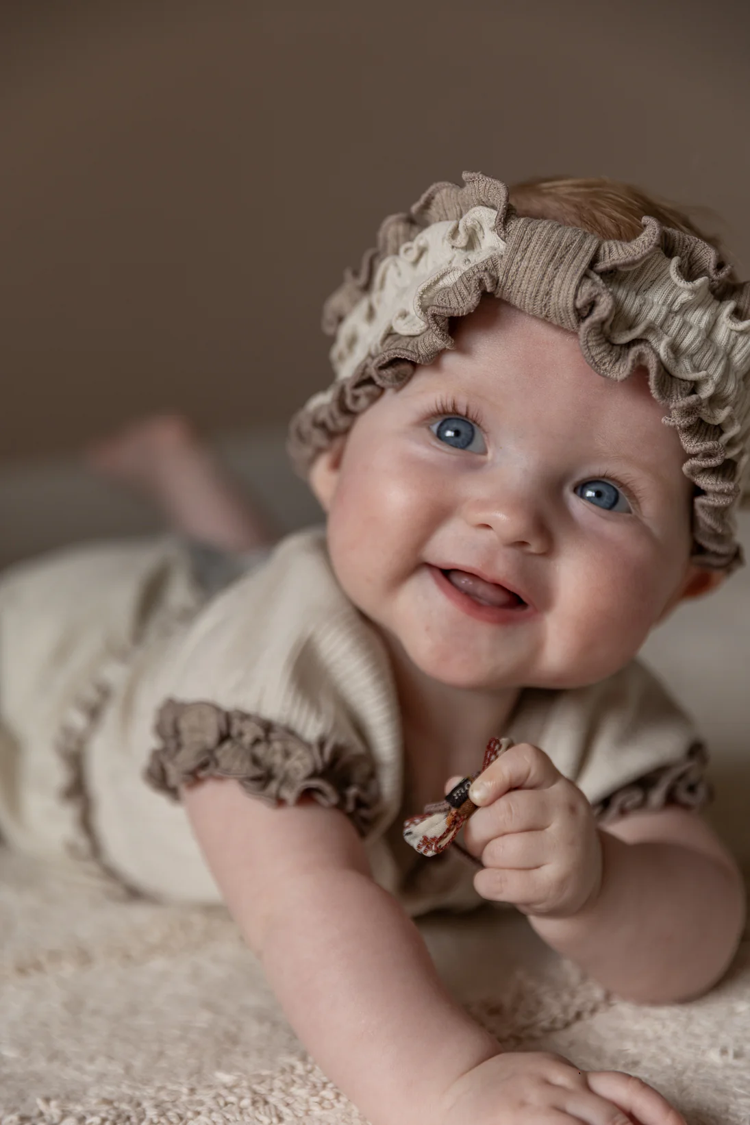 Peekaboo - hairband Marron - beige - Afbeelding 3