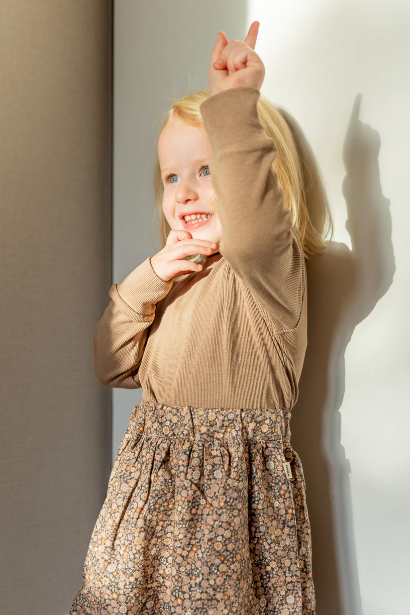 Baje Studio - turtle neck Lutern - brown cacao - Afbeelding 5