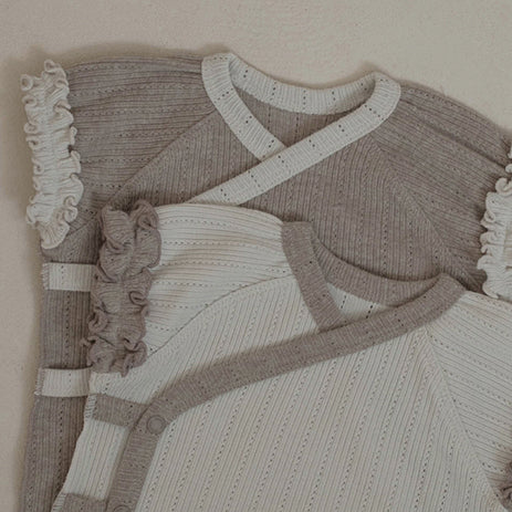 Peekaboo - newborn set Marron - cacao - Afbeelding 4