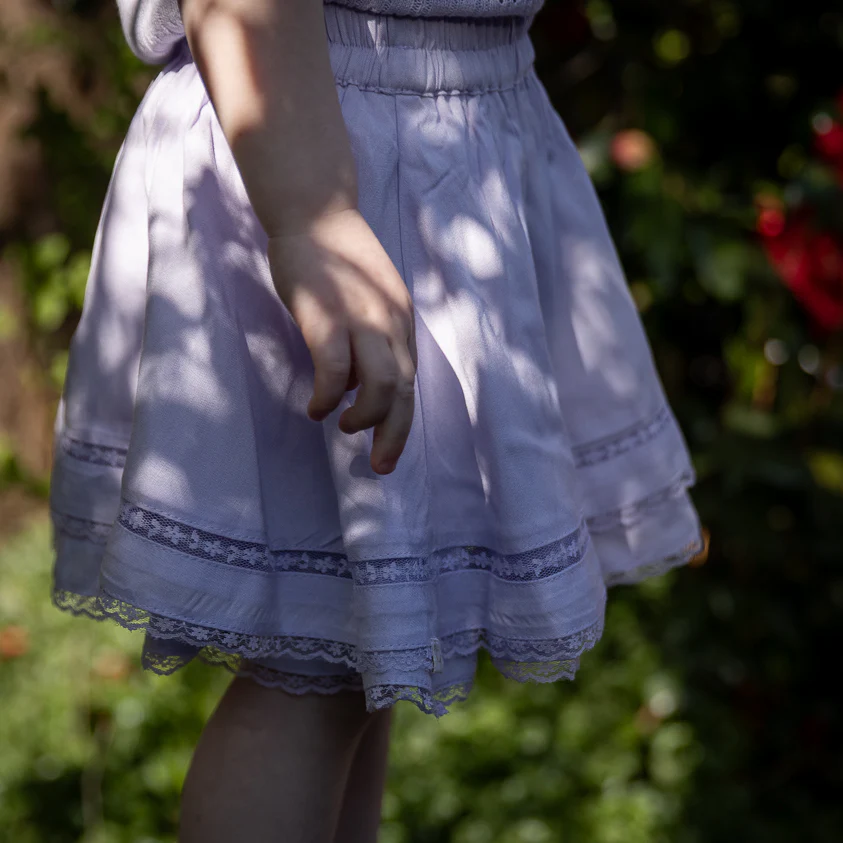 LRDM petits - skirt Juliette - lavender - Afbeelding 3