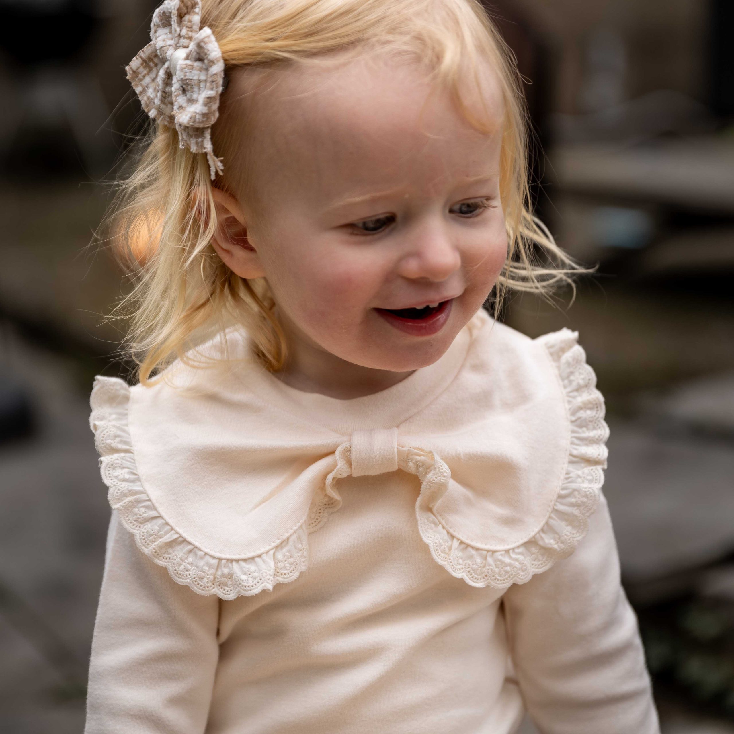 Bow sweater - ivory - Afbeelding 3