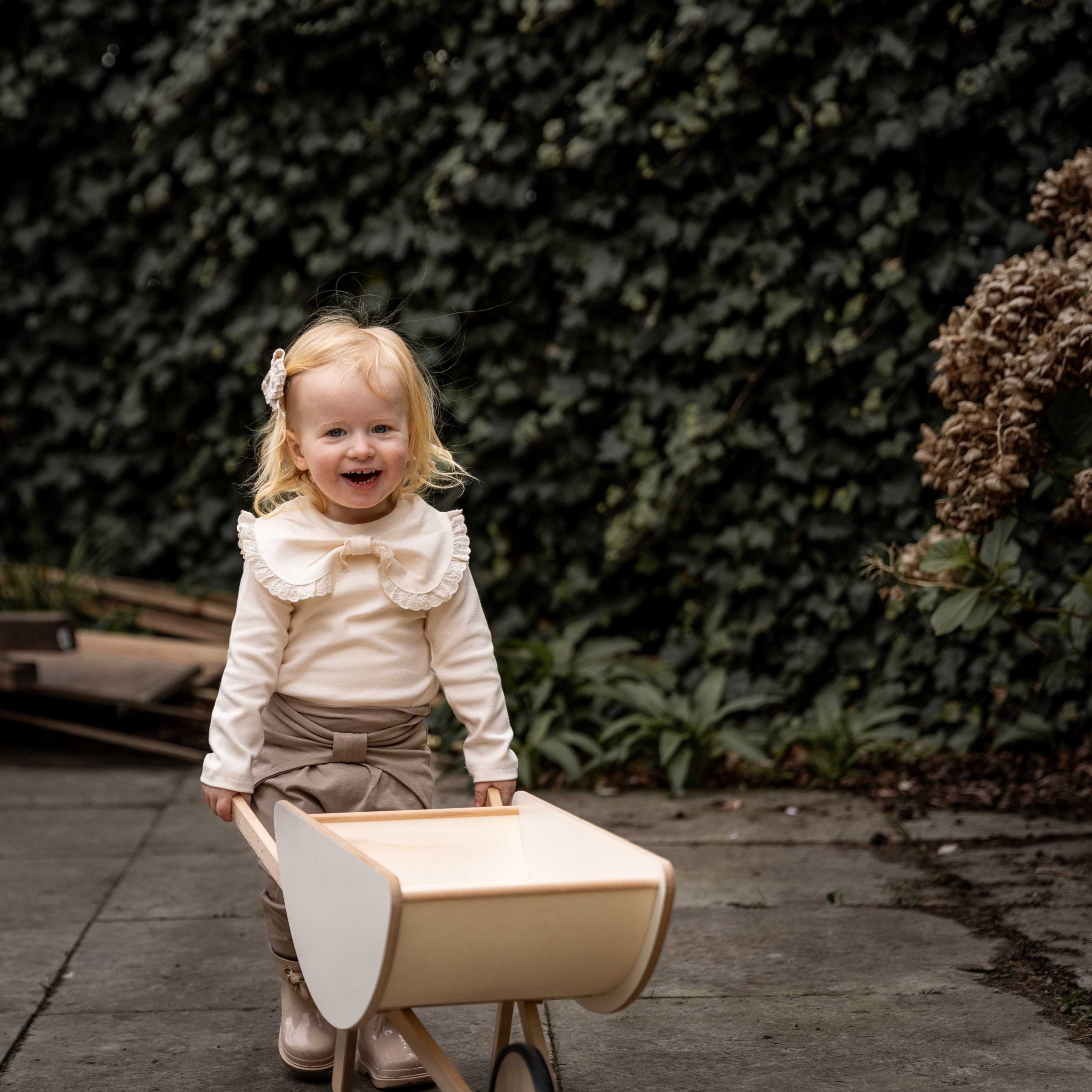 Bow sweater - ivory - Afbeelding 4