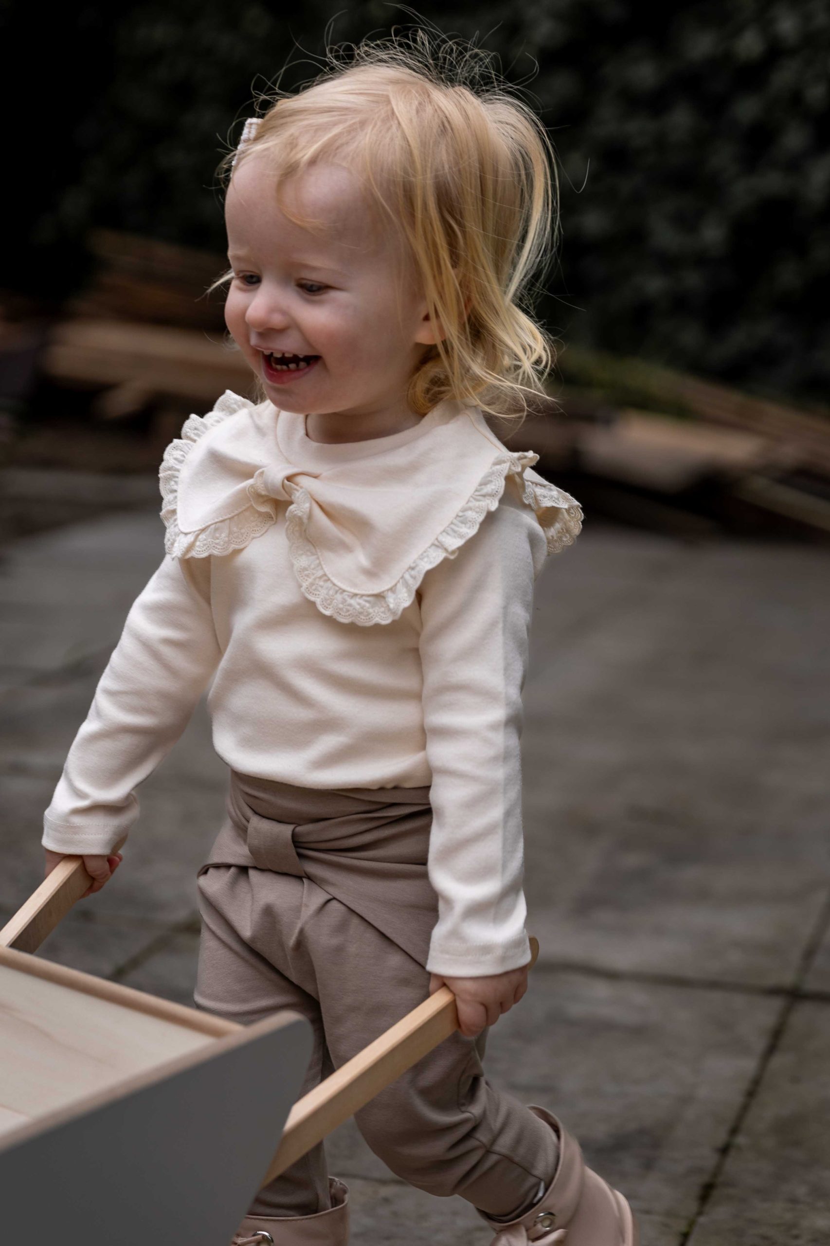 Bow sweater - ivory - Afbeelding 5