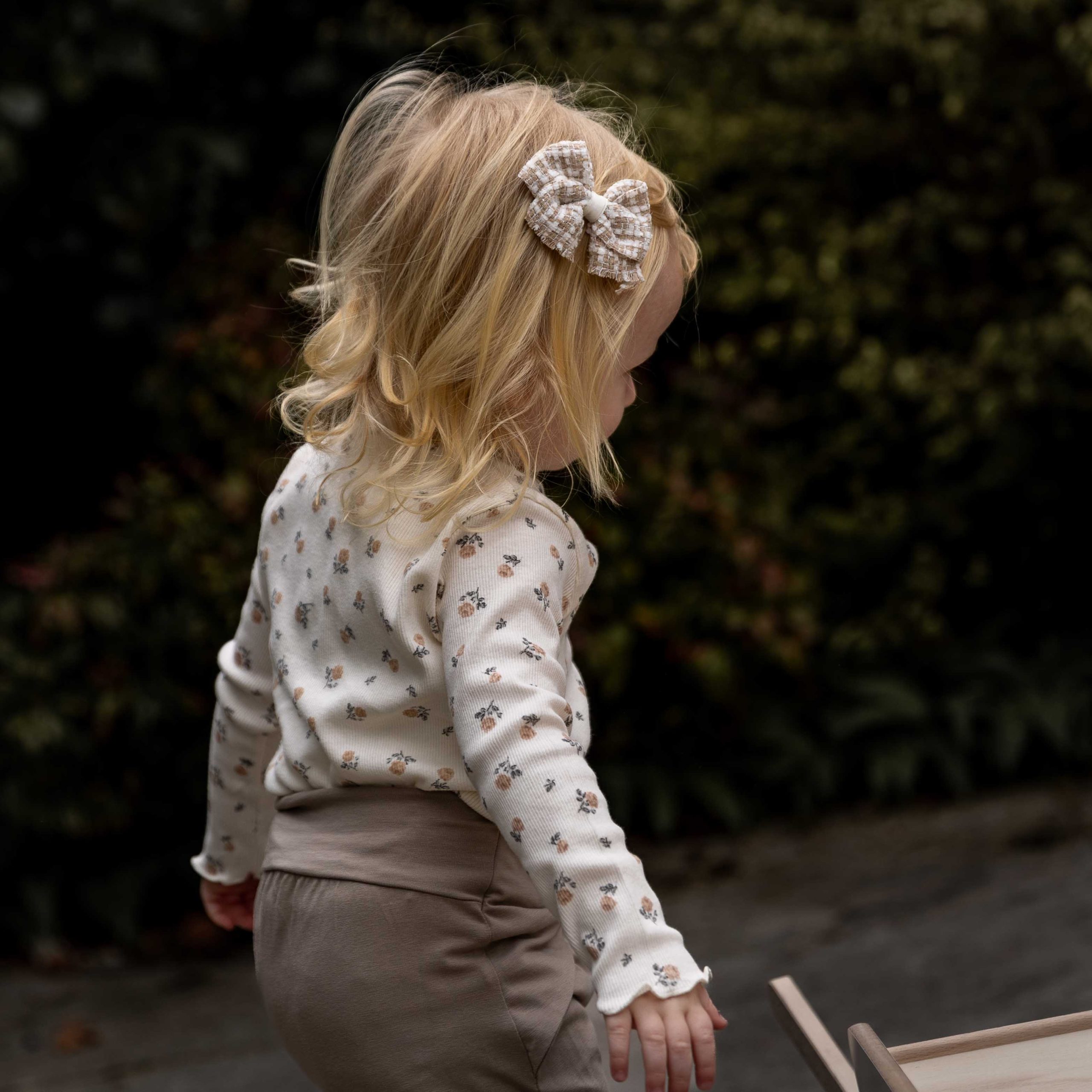 Camellia top - flower ivory - Afbeelding 3