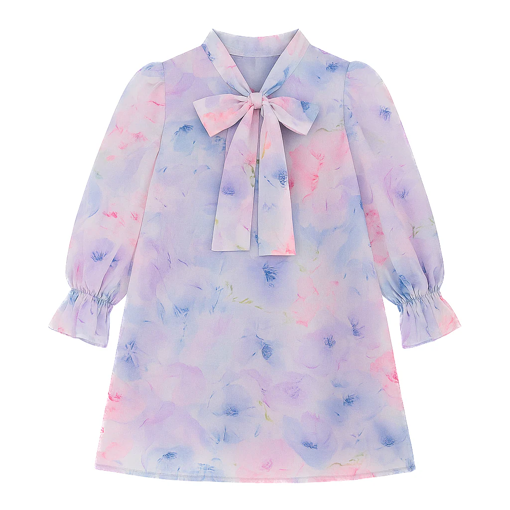 LRDM petits - dress Camille long sleeves