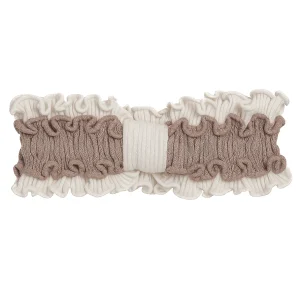 Peekaboo - hairband Marron - cacao