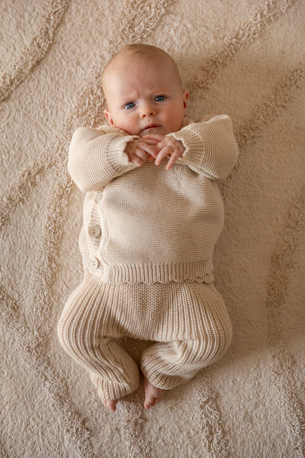 Two You Label - knitted baby pants Billy - beach - Afbeelding 4