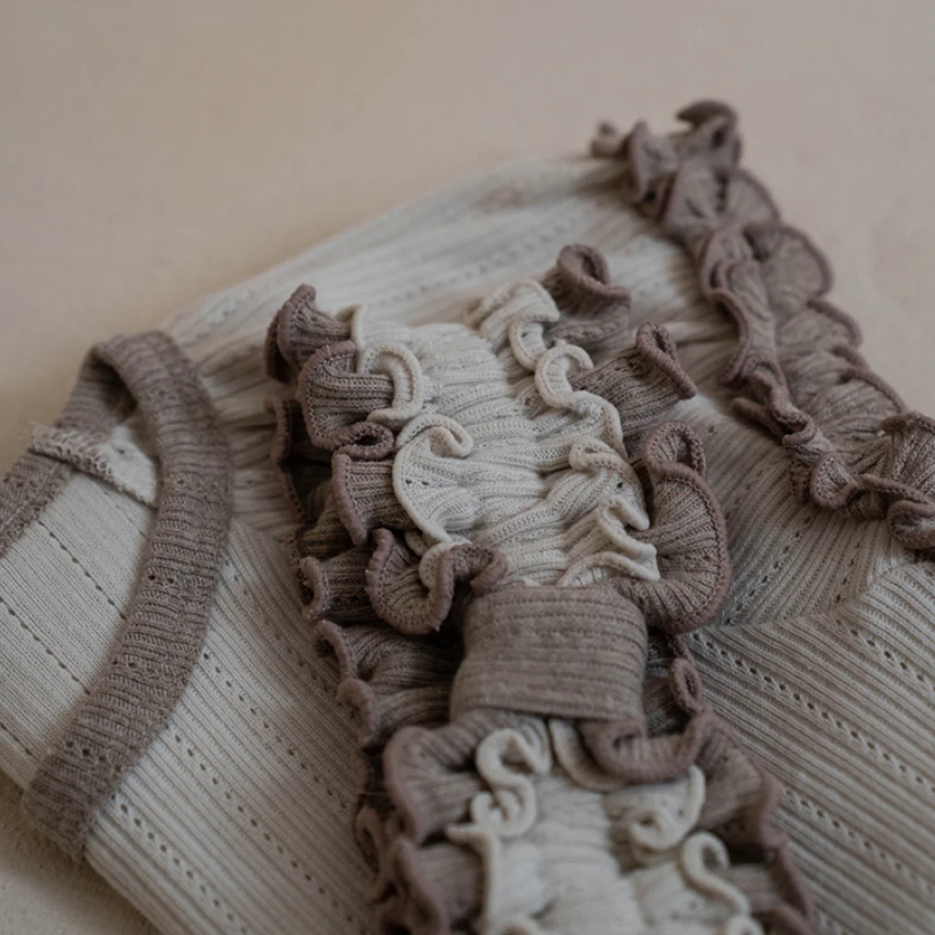 Peekaboo - hairband Marron - beige - Afbeelding 5