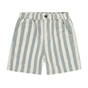 Rylee + Cru - denim shorts Dawson - ocean stripe
