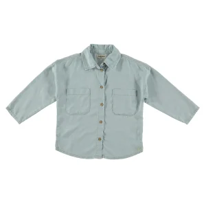 Tocoto Vintage - denim overhemd - blue