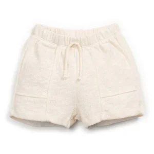 Play Up - flamé jersey shorts - bio resin ecru