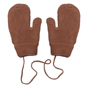 Riffle Amsterdam - knitted outdoor gloves - brown