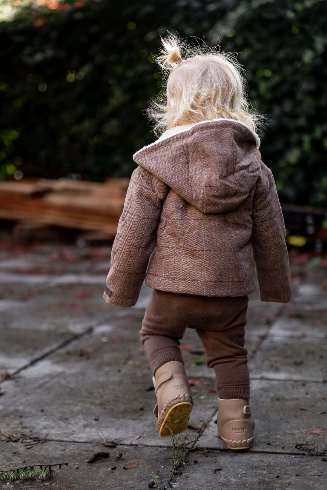 Tocoto Vintage - geruite jas Harry - bruin - Afbeelding 8