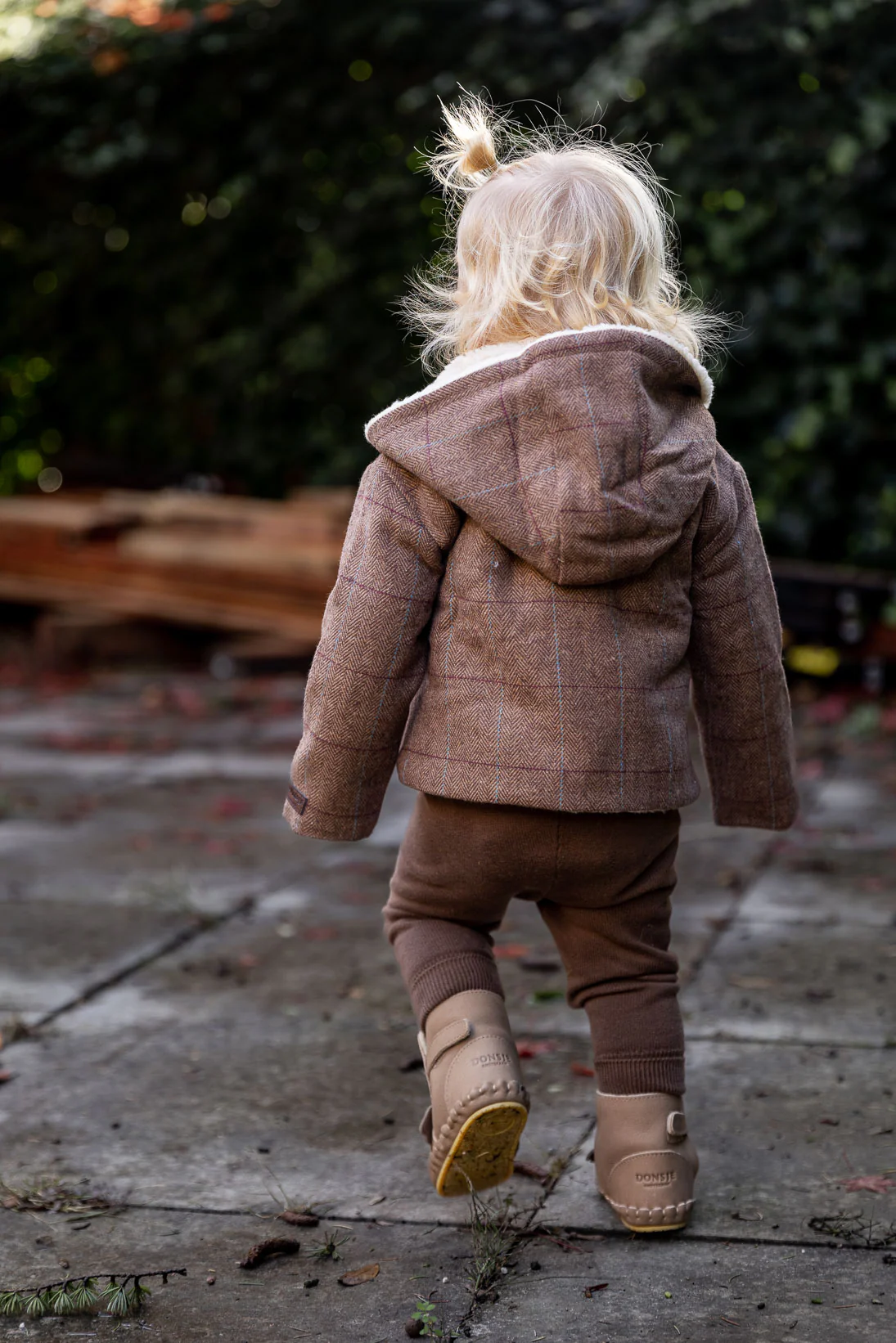 Copenhagen Colors - knitted legging - brown - Afbeelding 5