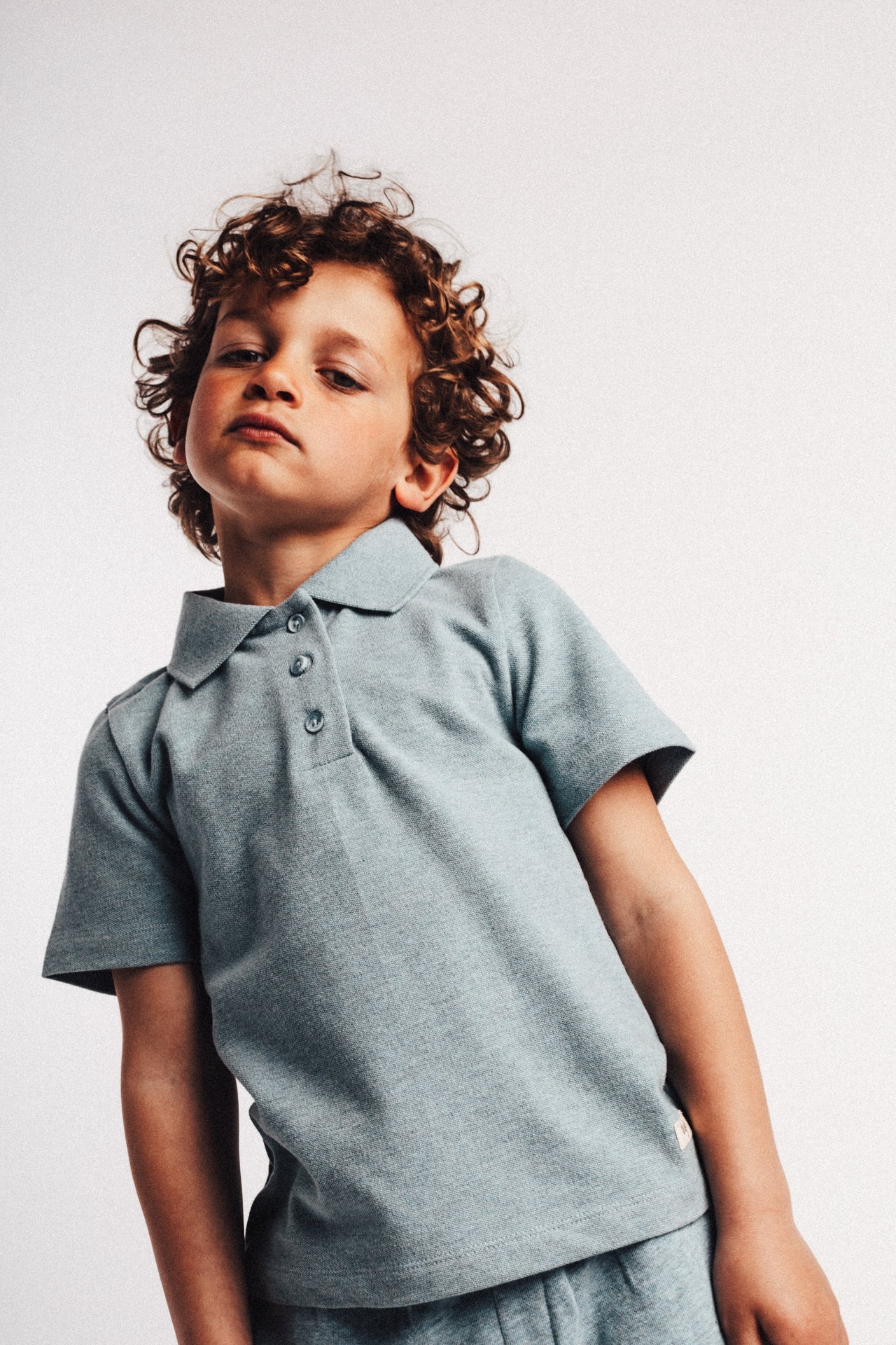 Baje Studio - polo Gijon - blue sea - Afbeelding 4