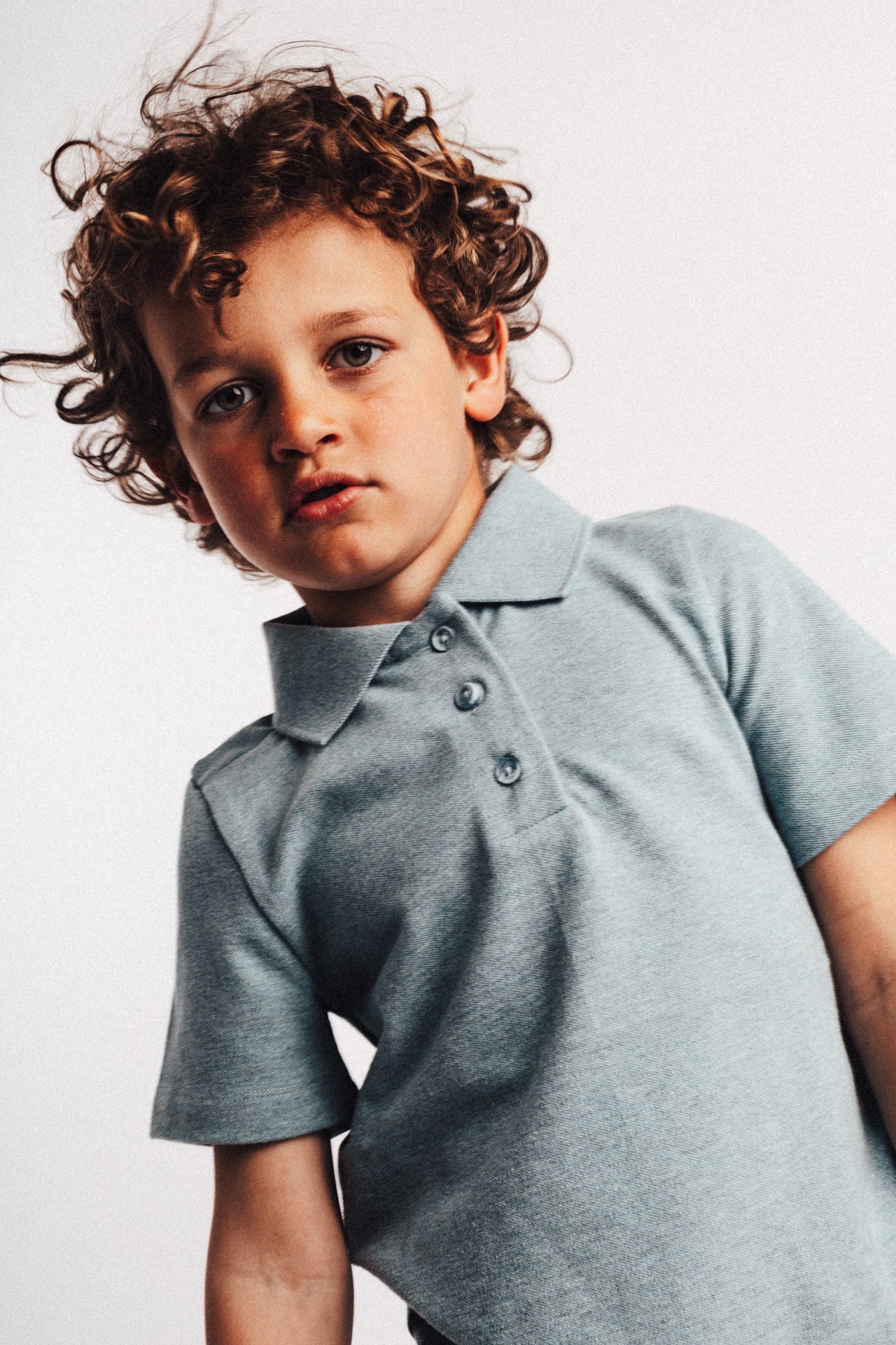 Baje Studio - polo Gijon - blue sea - Afbeelding 3