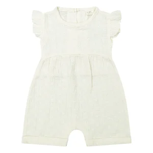 Riffle Amsterdam - suit Ginny - woven white embroidery