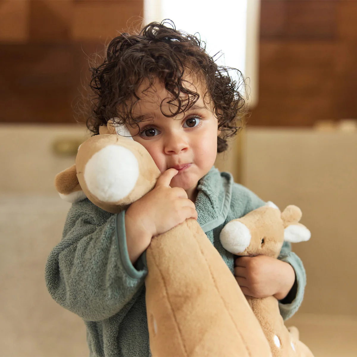 Knuffel Giraffe XL biscuit - Afbeelding 4