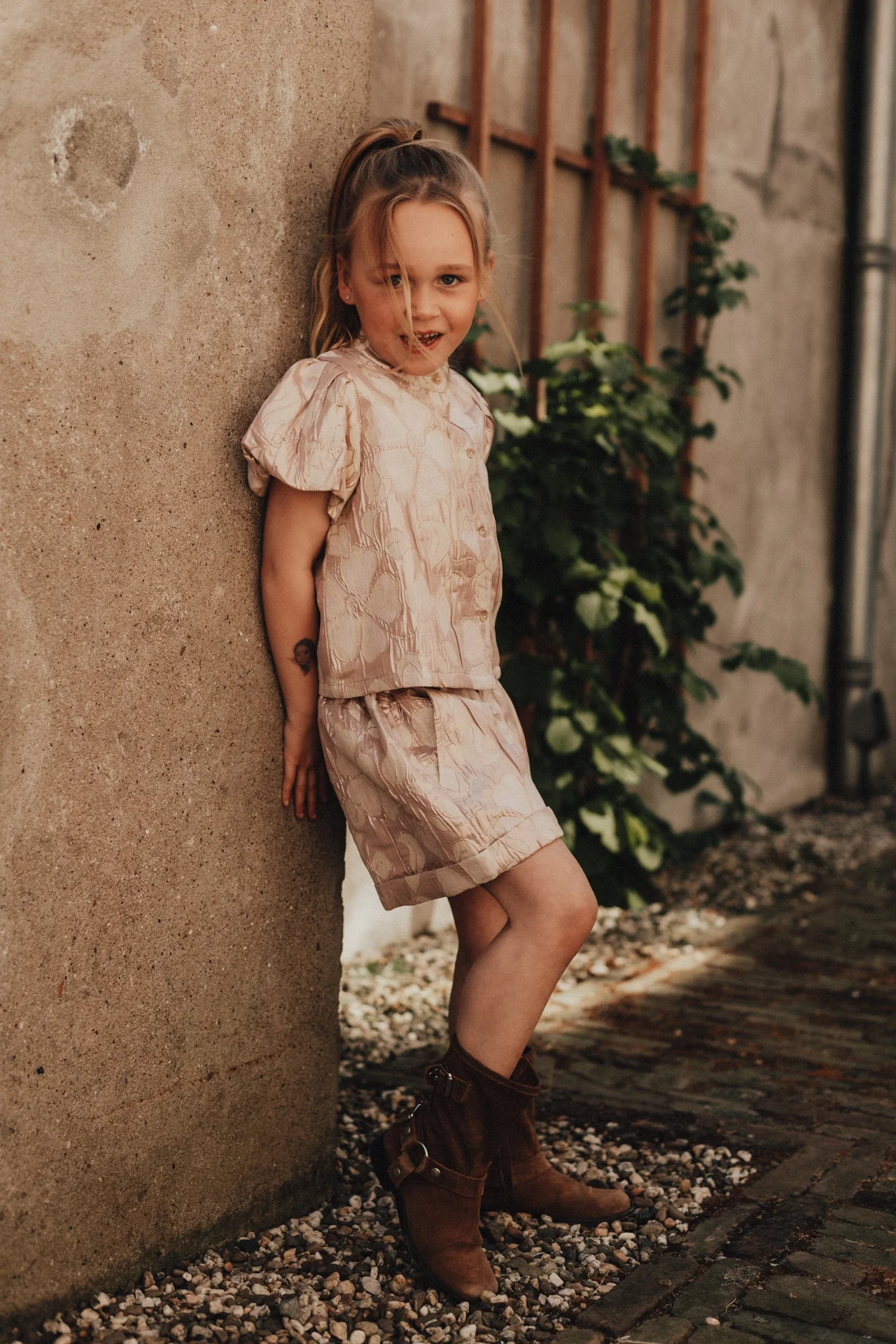 Baje Studio - blouse Lian - crème fawn - Afbeelding 7