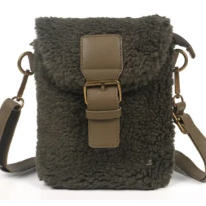 Teddy Schoudertasje - Klein - Donkergroen