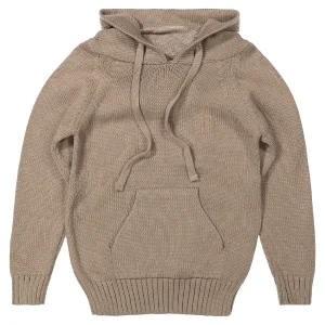 Two You Label - knitted hoodie Hidde - brown