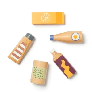 Kid's concept - fles en kannen set - hout