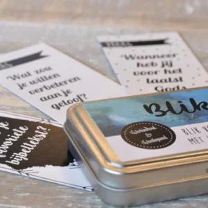 Blikopener - blik vol vragen over geloof en het leven - Blauw