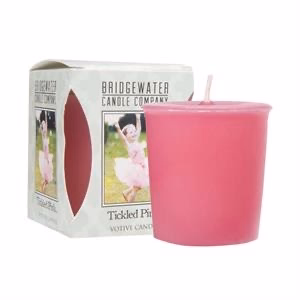 Bridgewater votive candle tickled pink