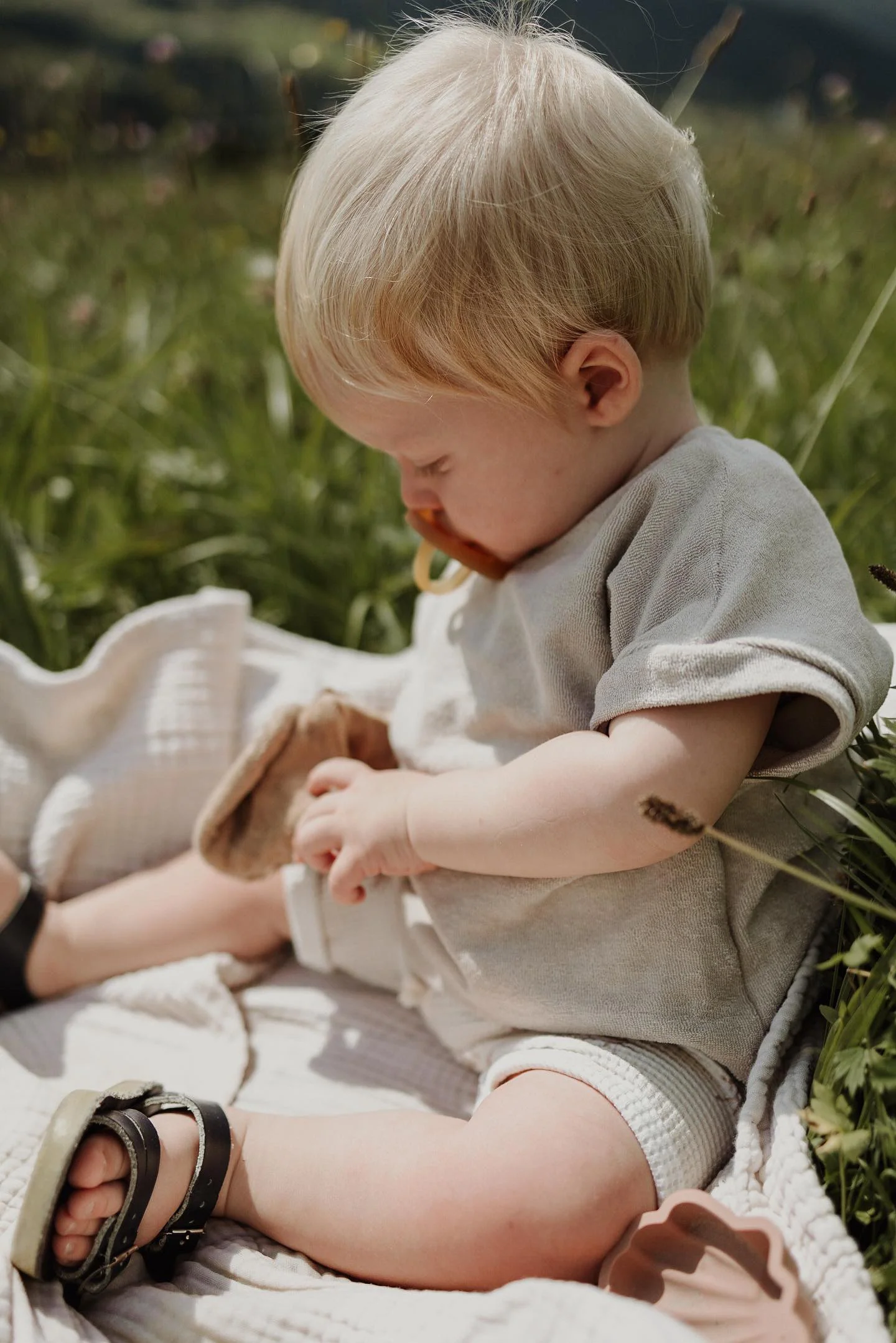 Oversized badstof shirt - handmade - Afbeelding 4