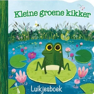 Kleine groene kikker - luikjesboek
