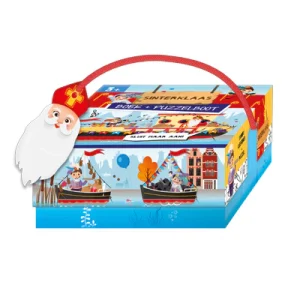 Boek + Puzzelboot - Sinterklaas