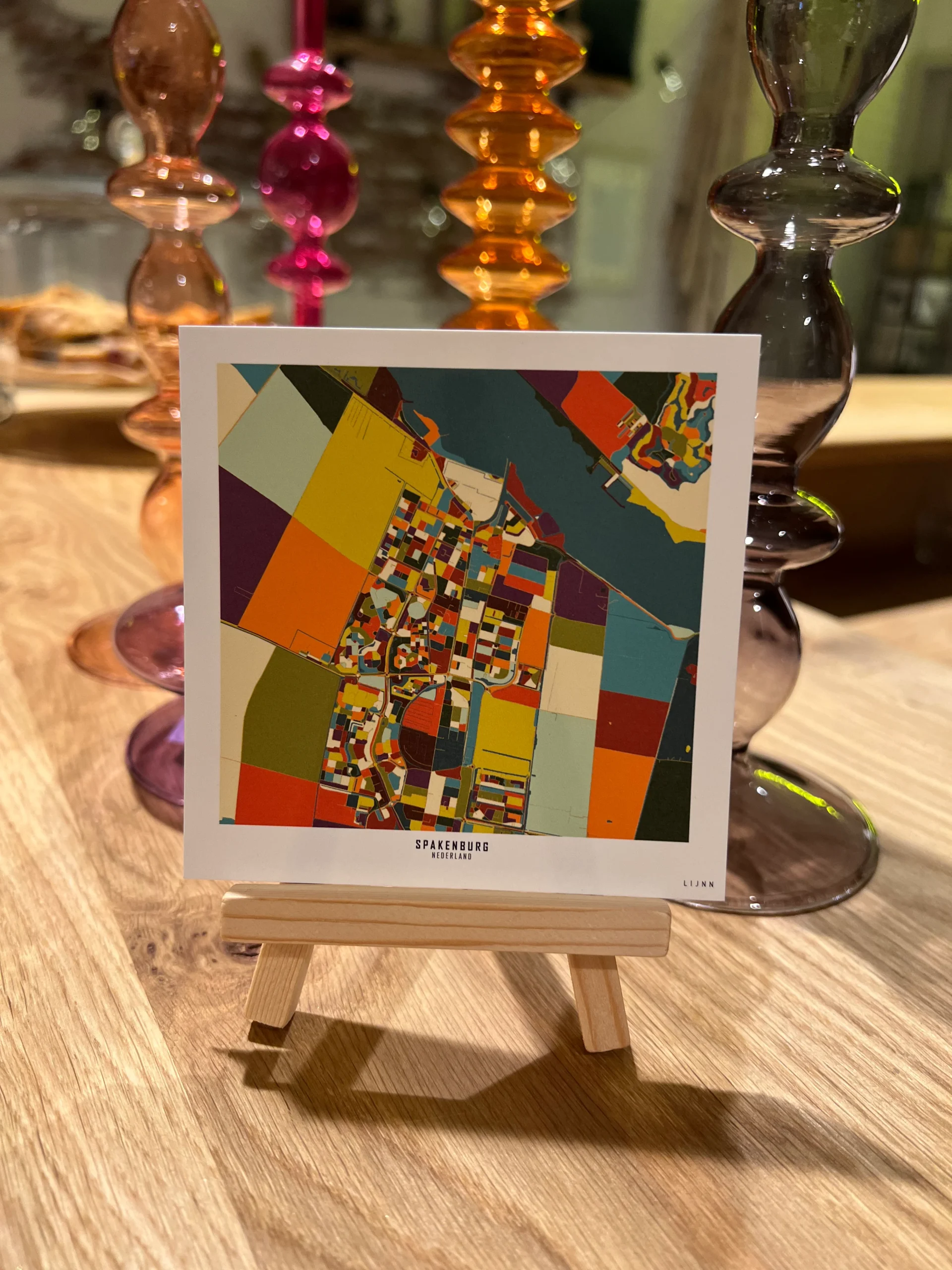 Lijnn Decor Poster 30x30cm - Spakenburg - Afbeelding 4