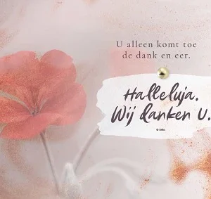 Kaart Sela Songs - 7929 - Wij danken U