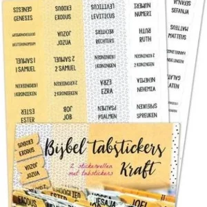 Bijbel Tabstickers Kraft