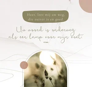 Kaart Sela Songs - 7914 - Heer, leer mij Uw weg